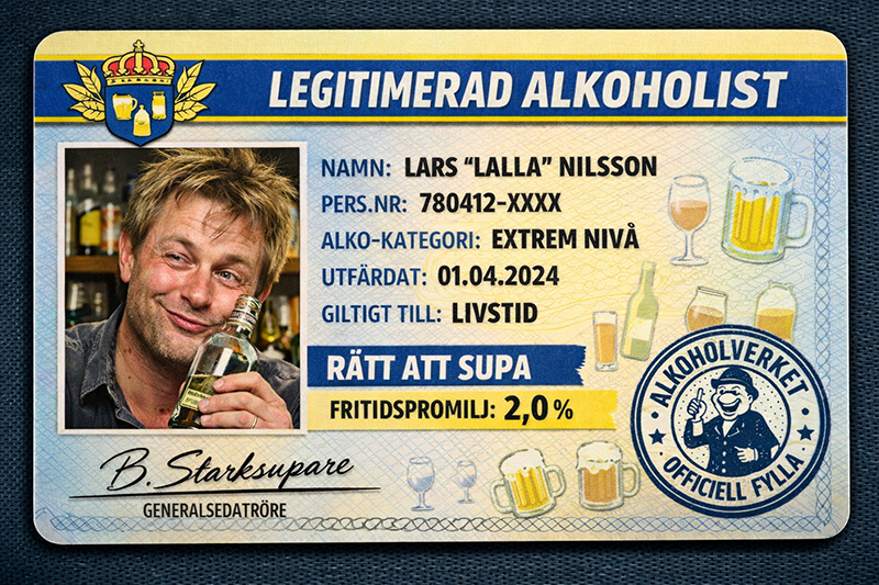 Legitimerad Alkoholist