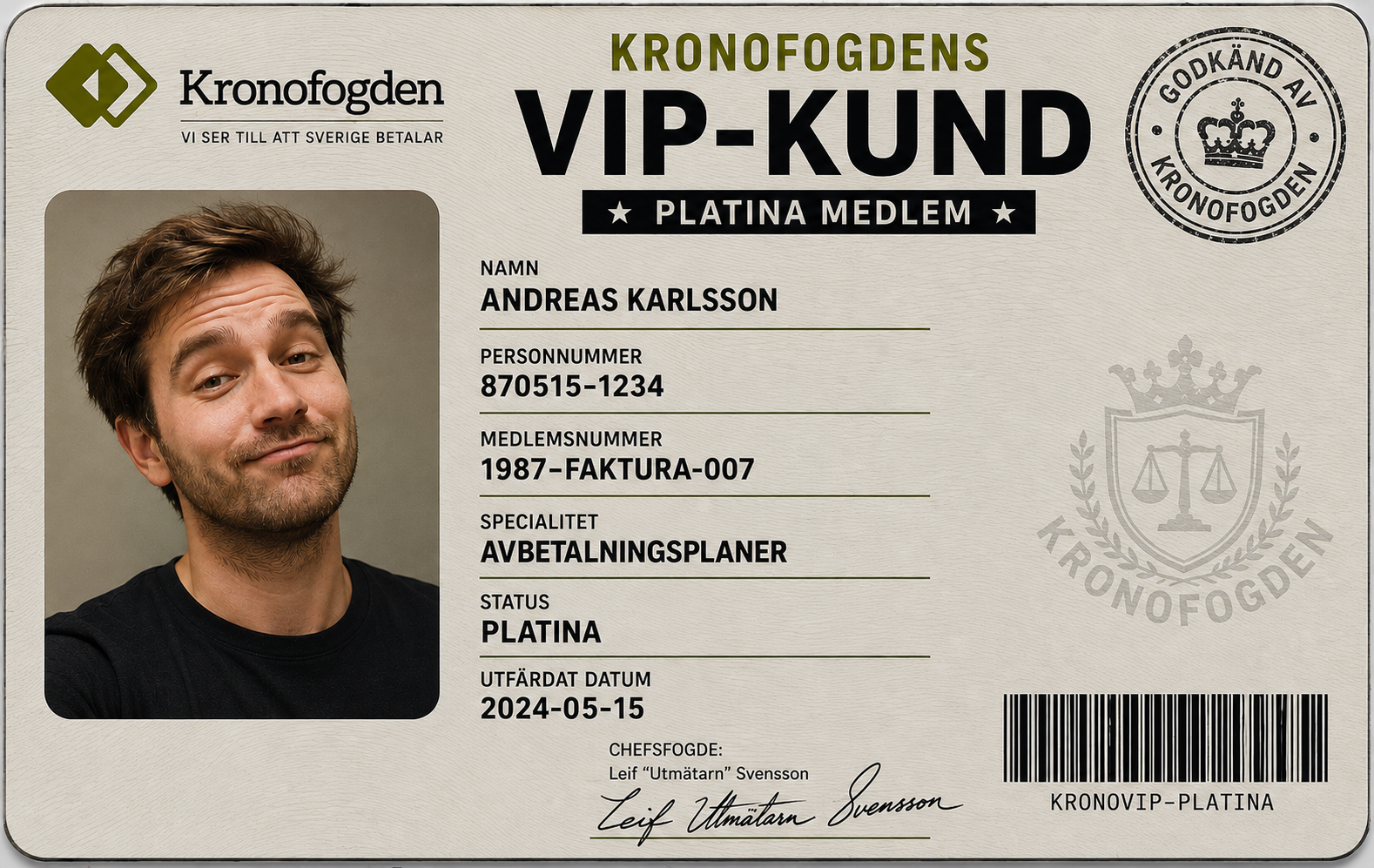 Kronofogden - VIP