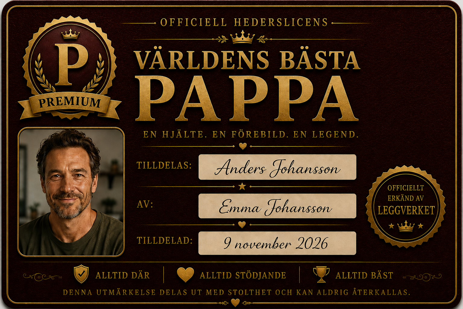 Världens bästa pappa
